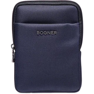Bogner Keystone Frank Umhängetasche Leder/Nylon Dark Blue