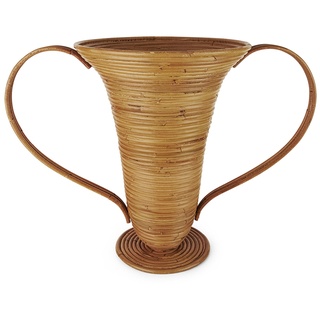 ferm LIVING - Amphora Vase, H 41 cm, natürlich gebeizt