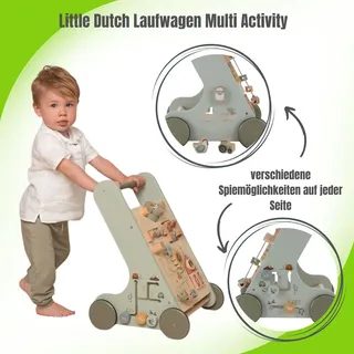 Little Dutch Laufwagen Multi Activity, Farbe: Little Farm