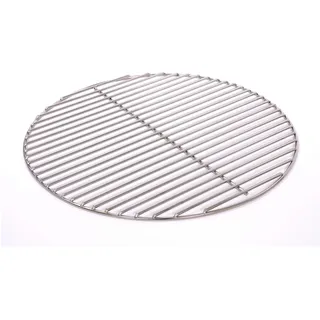 Massiver Grillrost Ø 57 cm aus Edelstahl rostfrei und elektropoliert 6 mm für Grill rund, Kugelgrill, Feuerschalen Grillschalen Rundgrill
