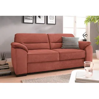 sit&more 3-Sitzer Montego, B: 198 cm, mit Federkern orange