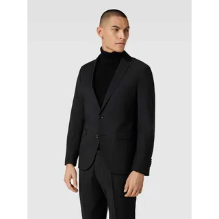 Anzug mit Schurwoll-Anteil Modell 'Pinto', Black, 50