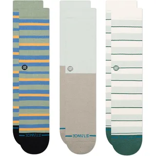 Stance Prep Stripe 3er Pack Socken Mehrfarbig 43-44