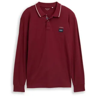 Tom Tailor Piqué Poloshirt rot S