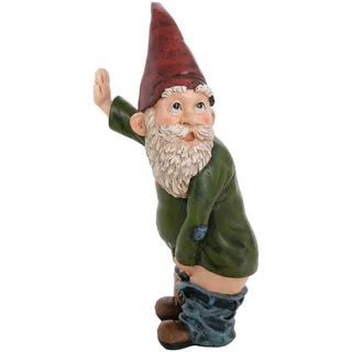 Gartenzwerg Figuren Dekoration, Lustige Freche Pinkelnde Gartenzwerg Gartenzwerg Angeln Figur Zwerg Deko Machen Menschen Glücklich, Geeignet für die Dekoration von Innen und Außenobjekten im Garten