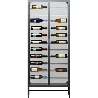 KARE DESIGN Weinregal Porto 87878 Metall Schwarz
