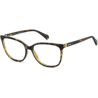 Polaroid Brille mit Sehstärke für Damen Rechteckig Havana Df-108828