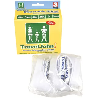 traveljohn! Travel John Wegwerp Urinaal 3x800 ml Beutel