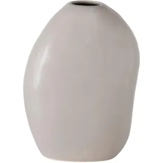 Boltze Home Vase, Taupe, Keramik, organisch, 12x26x19.5 cm, zum Stellen, Dekoration, Vasen, Keramikvasen
