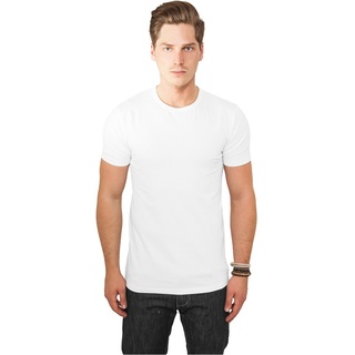 Urban Classics TB814 Herren T-Shirt Fitted Stretch Tee, Weiß (white 220), Gr. X-Large, XL