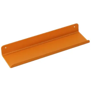 HCBUTAE Wandregal Aus Eisen, Rot/Orange/Beige, Länge 40/60/80/100/120 cm, Breite 20 cm, Dekorative Schwebende Regale, Verkaufsregal, rutschfeste Lippenkante
