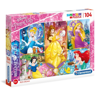 CLEMENTONI Disney Princess Brilliant Puzzle
