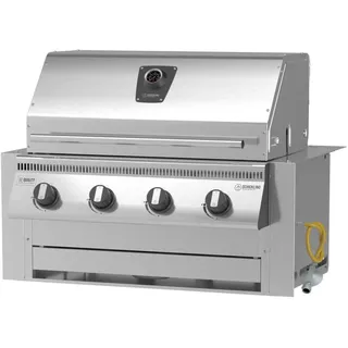 Einbaugrill Gasgrill "Hermann XL - Deluxe" mit Einfassung | Made in Germany