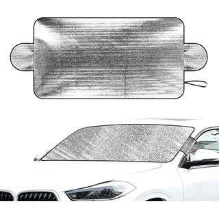 Generisch 2 Pack Auto Windschutzscheiben Abdeckung, Sonnenschutz Auto, Sonnenschutz AUT-o Frontscheibe, Hochreflektierende UV Windschutzscheibenabdeckung, UV-Schutz Für Die Frontscheibe