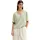 T-Shirt angeschnittenen Ärmeln Damen Gr XS fresh sage Obermaterial 67 Lyocell 33 Baumwolle unifarben Basic loose fit Shirts T-Shirt
