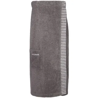 SCHIESSER Saunakilt Rom Damen | 36-42 | Dunkelgrau