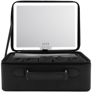 Lvly Make-Up-Koffer mit LED-Spiegel inkl. Zubehör