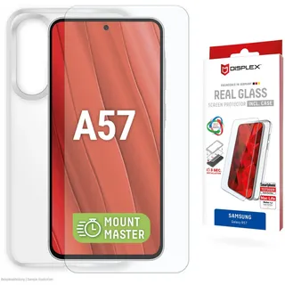 Displex Panzerglas + Schutzhülle für Samsung A57