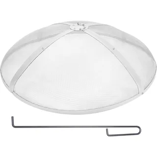 Vevor Feuerschale Ø 91,4 cm Silber