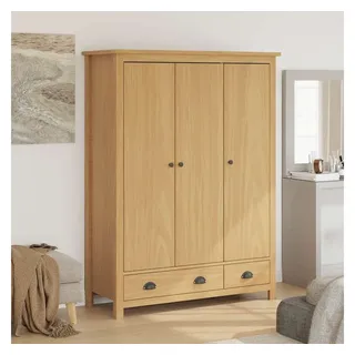 vidaXL Kleiderschrank Hill 127 x 170 x 50 cm Kiefer