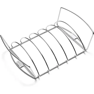 Weber 6469 Spare-Rib-Halter & Bratenkorb beidseitig Q300/3000 & größere Grills