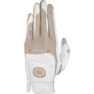 Zoom Handschuh Hybrid, weiß/sand