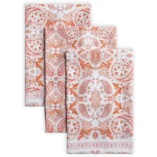Maison d'Hermine Küchenhandtuch 100% Baumwolle (50 cm x 70 cm, Set von 3) | Küchenhandtücher Tischgeschirrtücher zum Muttertagsgeschenke Reinigen Thanksgiving und Weihnachten - Orient
