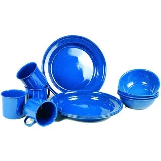Mil-Tec Essgeschirr-Set 0,0 l Blau 12 St.