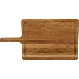 Hofmeister Holzwaren Eichenholz Schneidebrett 1-tlg. 42,5 x 22,5 cm Braun