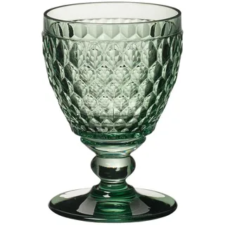 Villeroy & Boch Weißweinglas Boston coloured Weissweinglas green 0,23 l, Bleikristall 24% grün