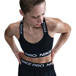 Nike Sport-BH Schwarz L