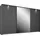 368 x 213 x 62 cm Grau