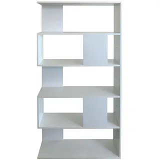 Hti-Living Raumteilerregal 5 Regalfächer 1-tlg. Braun