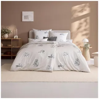 Estella Cats Satin Beige 135 x 200 cm + 80 x 80 cm