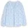 Klassische Bluse Blau 46