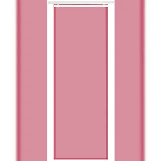 BestLivings Elena Flächenvorhang Klettband 60 x 260 cm Himbeere
