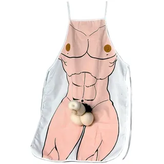 Schürze Mann mit Penis erotische Grillschürze Funschürze