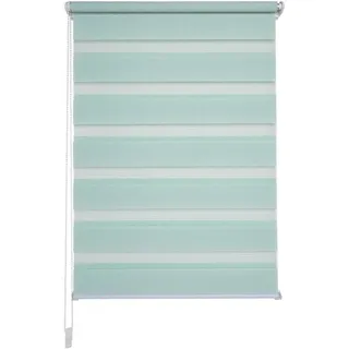 LIEDECO Doppelrollo Klemmfix-Duo-Rollo 45 x 160 cm grün