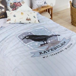 Belum Bettbezug Harry Potter, Bettbezug mit Knöpfen 100% Baumwolle, Modell Ravenclaw Sweet für 105 cm Bett (180 x 220 cm)