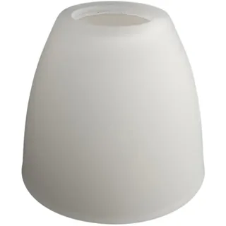 Lampenschirm Glas klein E14 – Weißes Ersatzglas für Hängelampe, Tischlampe & Stehlampe – Klassischer Ersatzschirm Glas Leuchtenschirm für E14 Fassung