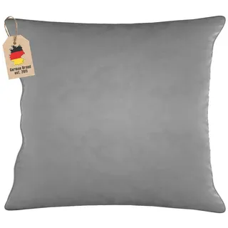 Intirilife Kissenbezug 40x40 cm Grau