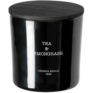 Cereria Molla Tea & Lemon Vegane Wachskerze Glas 4 Dochte - 3 kg