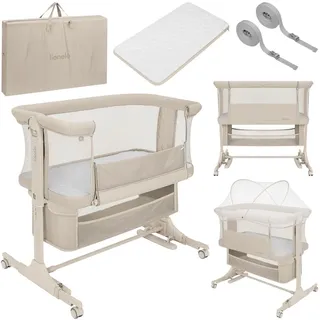 lionelo - Babybett 3in1 Jodie Beige - Beige