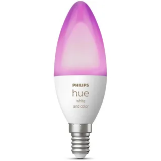 Philips Hue E14 Smart LED Ambiente Leuchtmittel Kerze Einzelpack 470lm Bluetooth