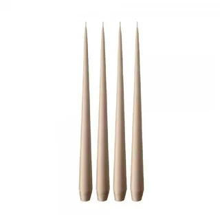 ester & erik Tafelkerze Spitzkerze Taper Candle Nougat Note (4-teilig) (32cm)