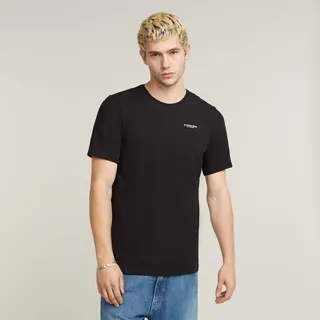 G-Star Slim Base Kurzarm-T-Shirt Dk Black M