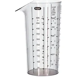 Rosti Messbecher, 0,5 l, klar