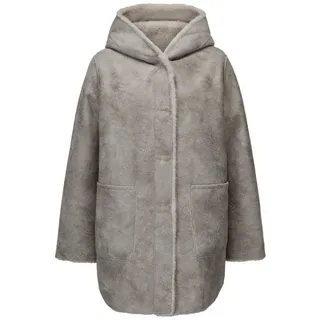 MILESTONE Wendejacke MSSerafina Damen Jacke beidseitig Übergangsjacke grau 46