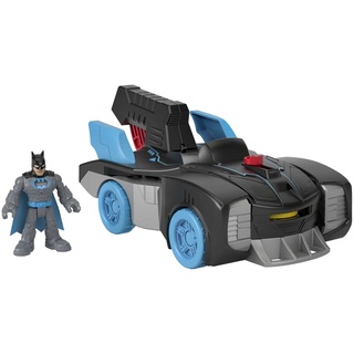 Fisher-Price Imaginext GWT24 - DC Super Friends Bat-Tech Batmobil und Batman, Spielzeug ab 3 bis 8 Jahren
