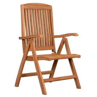 deVries Woodie Gartenstuhl 62 x 54 x 110 cm braun